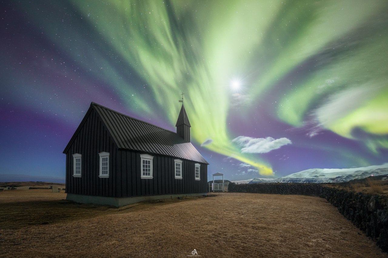 Iceland Winter Aurora - Image 1