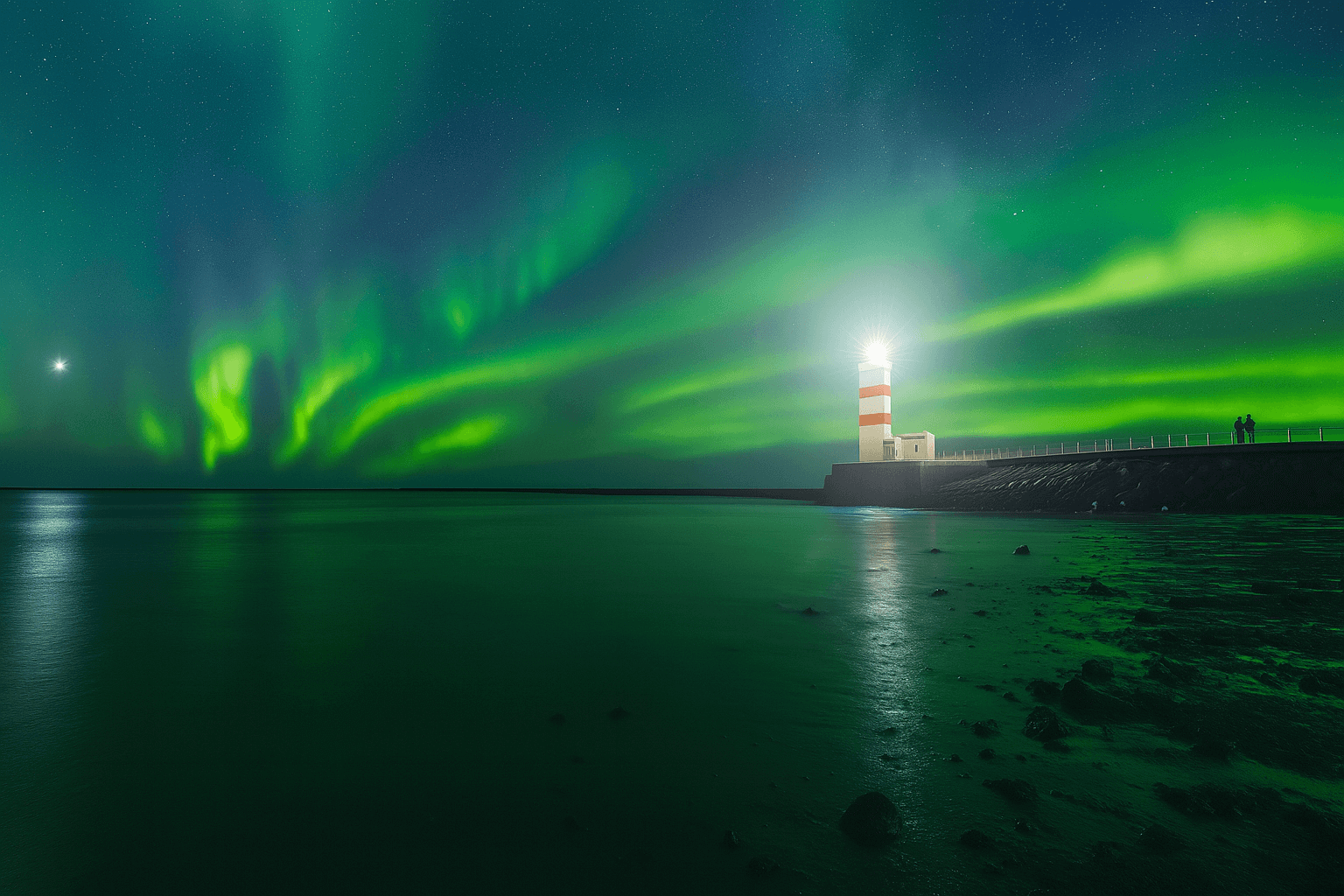 Arrival in Keflavík & First Aurora Hunt - Image 3