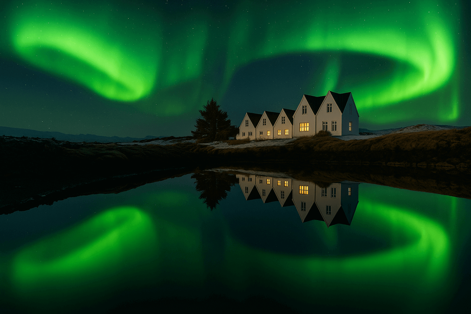 Arrival in Keflavík & First Aurora Hunt - Image 1